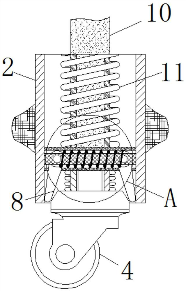 Luggage case telescopic universal wheel equipment capable of serving as movable seat