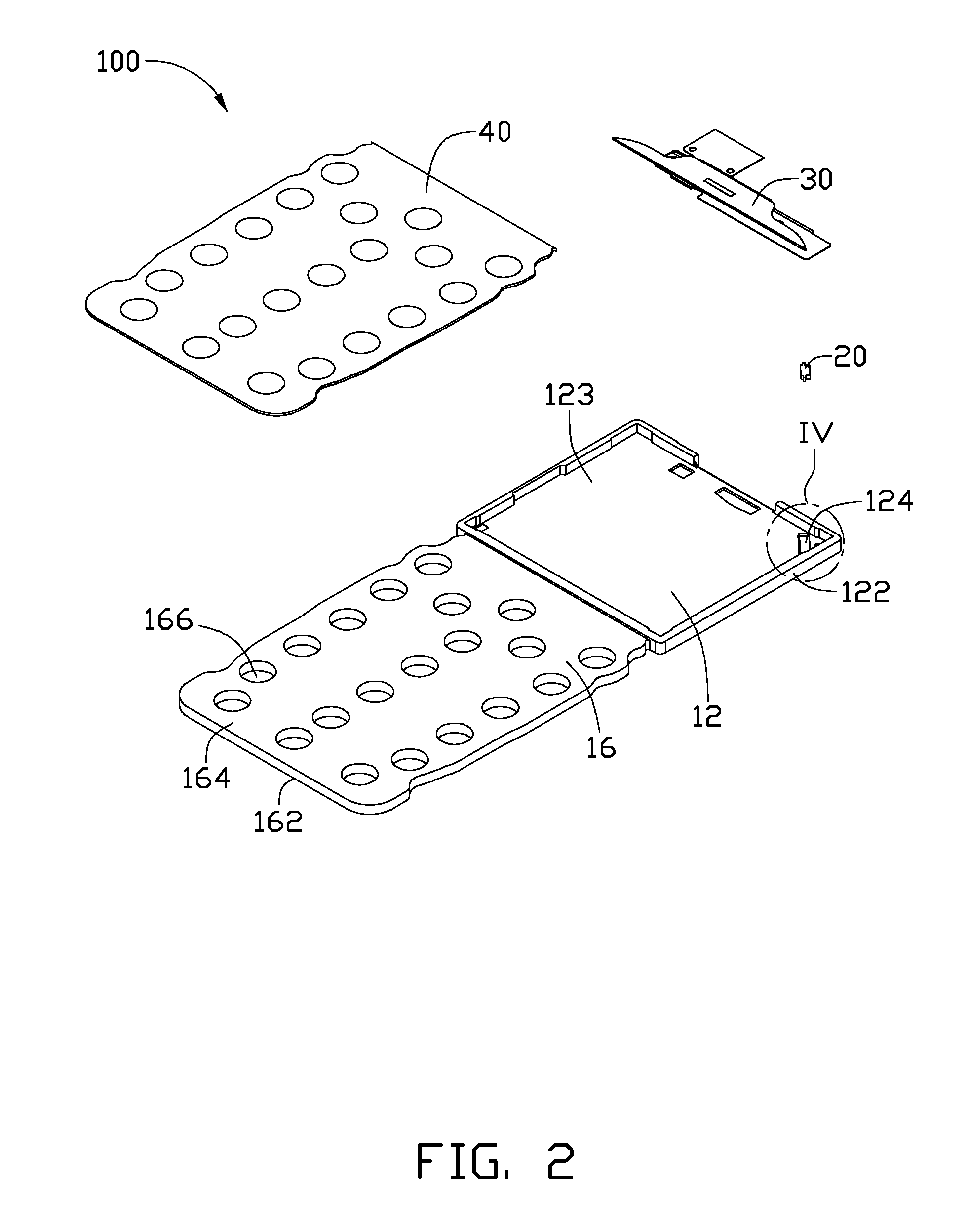 Light guide plate assembly for portable electronic device