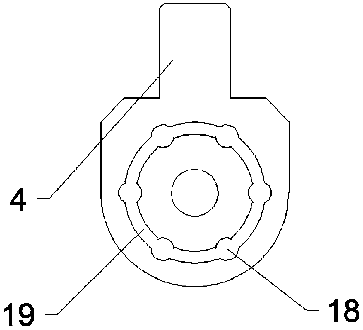 Vehicle travel monitoring device