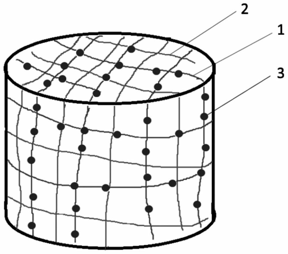 Three-dimensional nanofiber sponge adsorption material and preparation method for adsorbing bacterial endotoxin