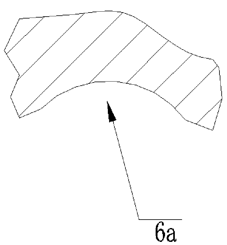 A mold and processing method for processing the inner ring of an engine main shaft bearing containing an inner diameter oil groove