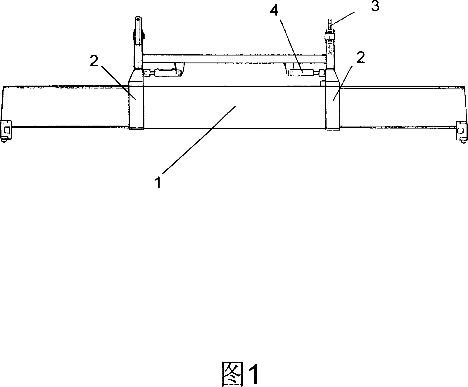 Translational device for crane slings