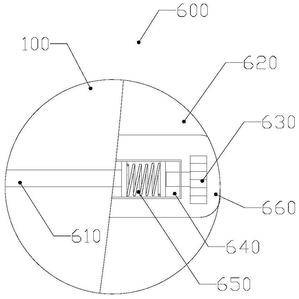 Cooling device for transition area of smelting reduction furnace