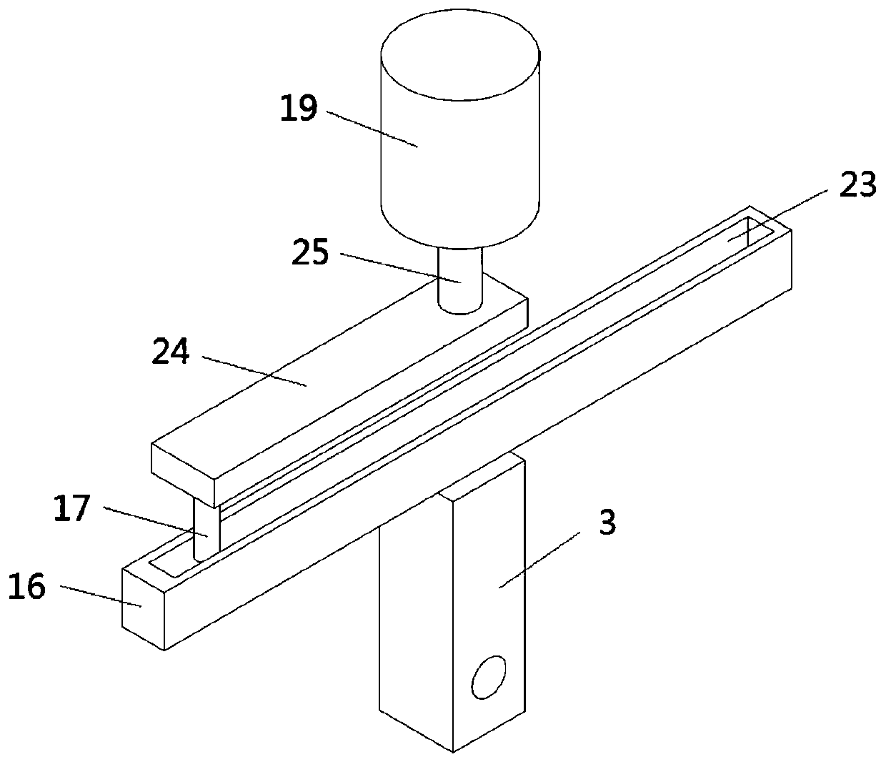 Aeration mechanism and paper mill sewage treatment device