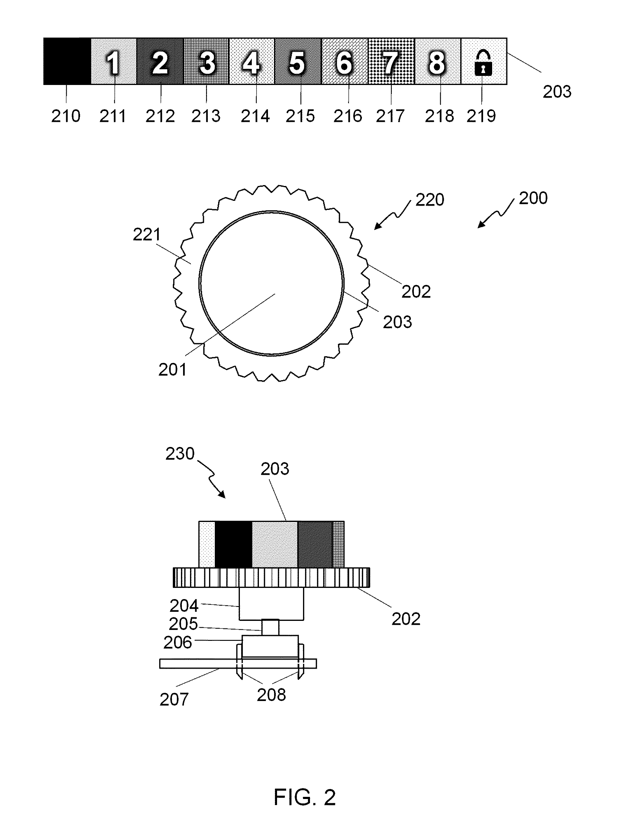 Networked Light Bulb with Color Wheel for Configuration