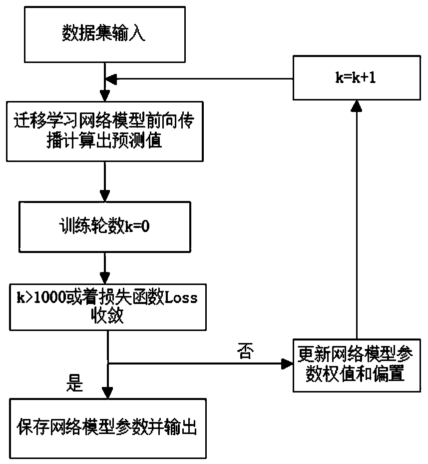 Cancer image prediction and discrimination method and system based on transfer learning