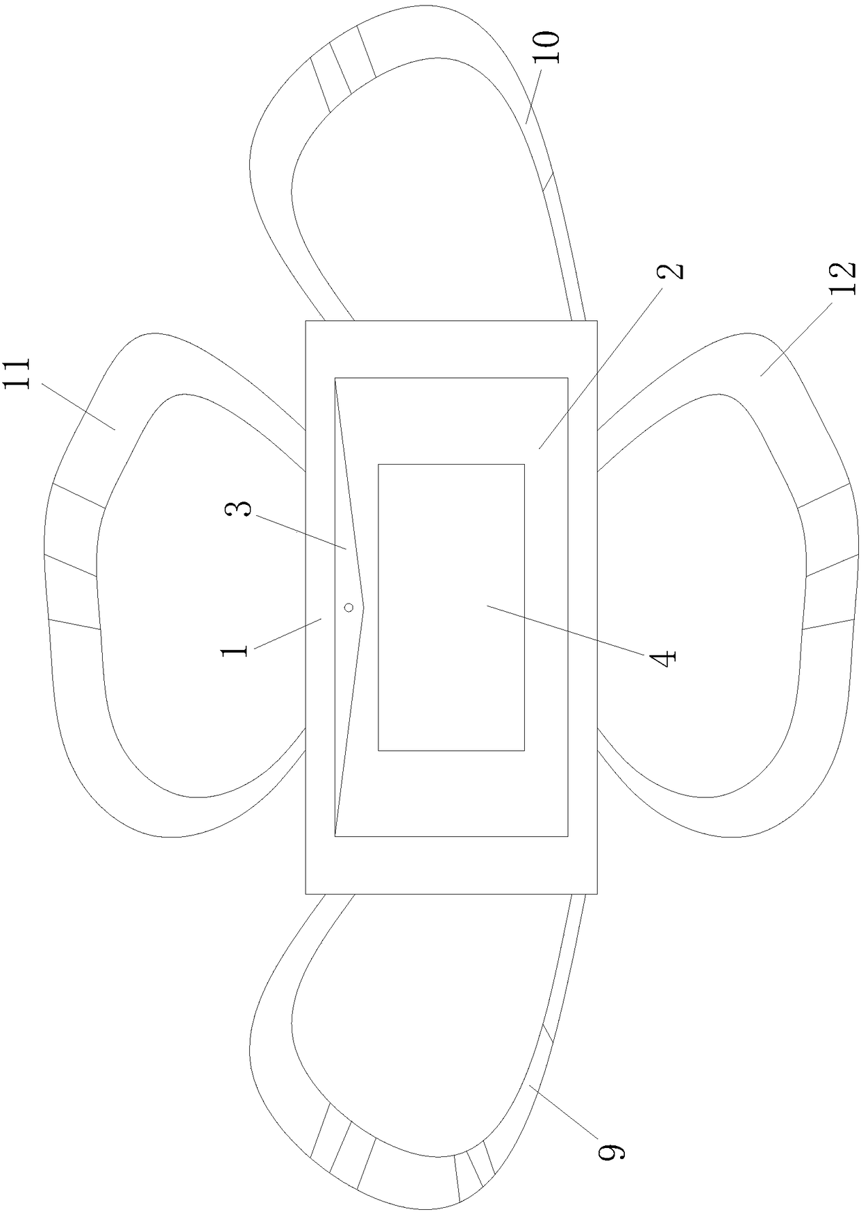 Postoperative pressurization device for cardiac pacemakers