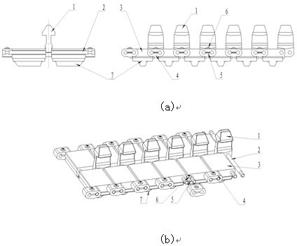 Anti-dropping crawler belt