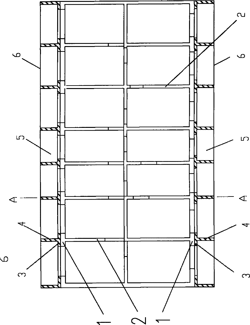 Anti-seismic reinforcing structure and method of old brickwork building