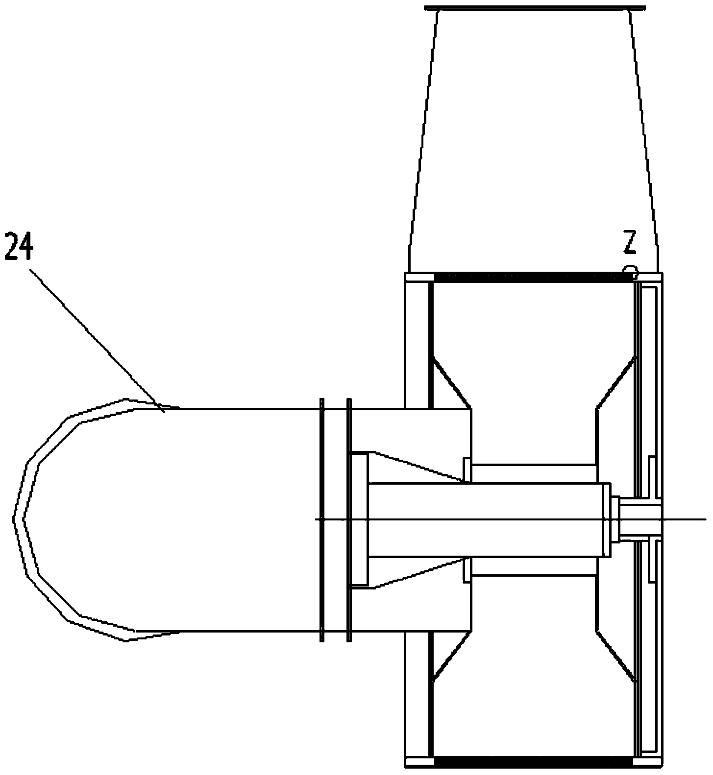 Forming device and method for ultrathin cotton cores of disposable hygiene products