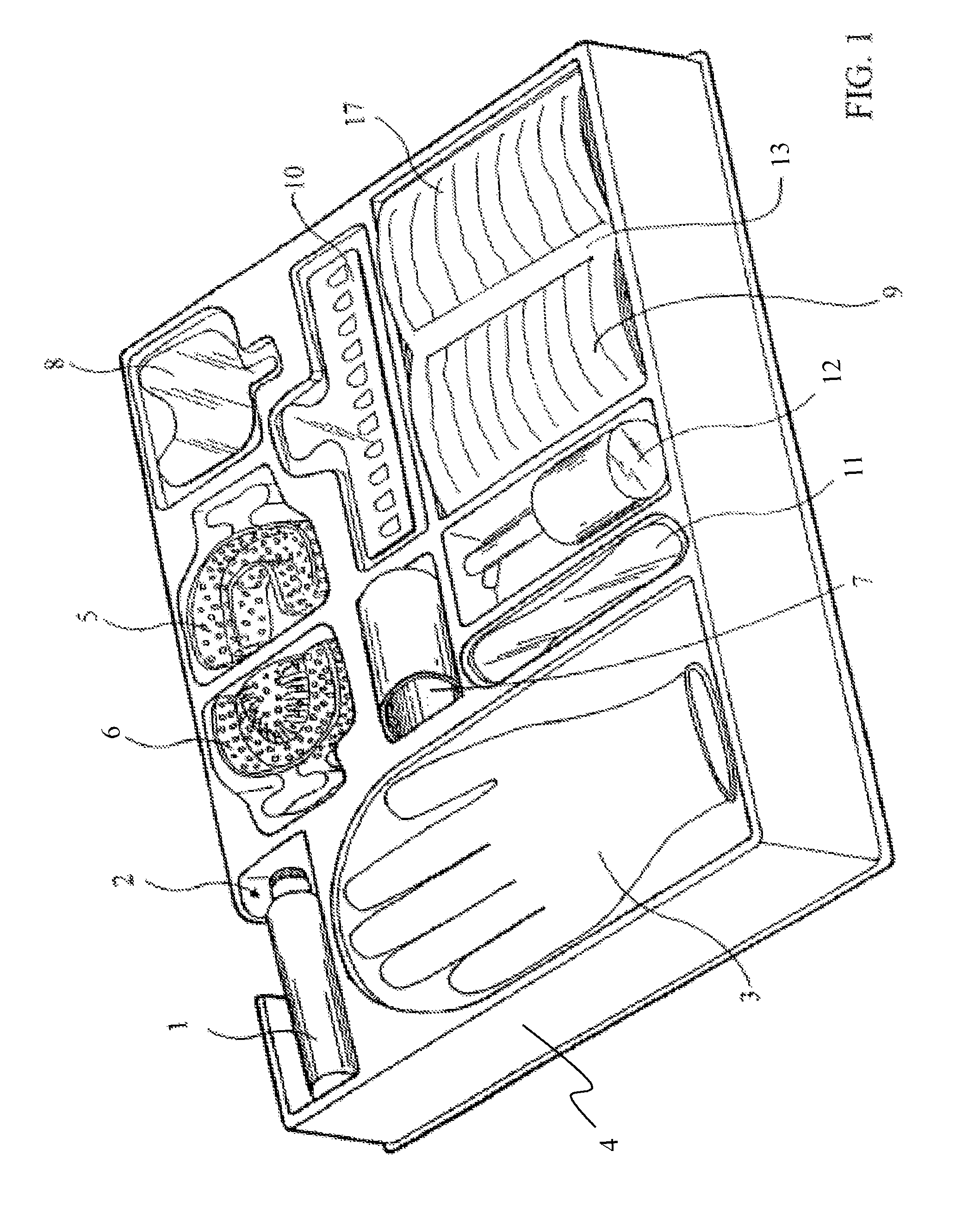 Kit for fabricating and maintaining dentures and dental apparatus and for personal professional tooth whitening by autonomous dental impression taking