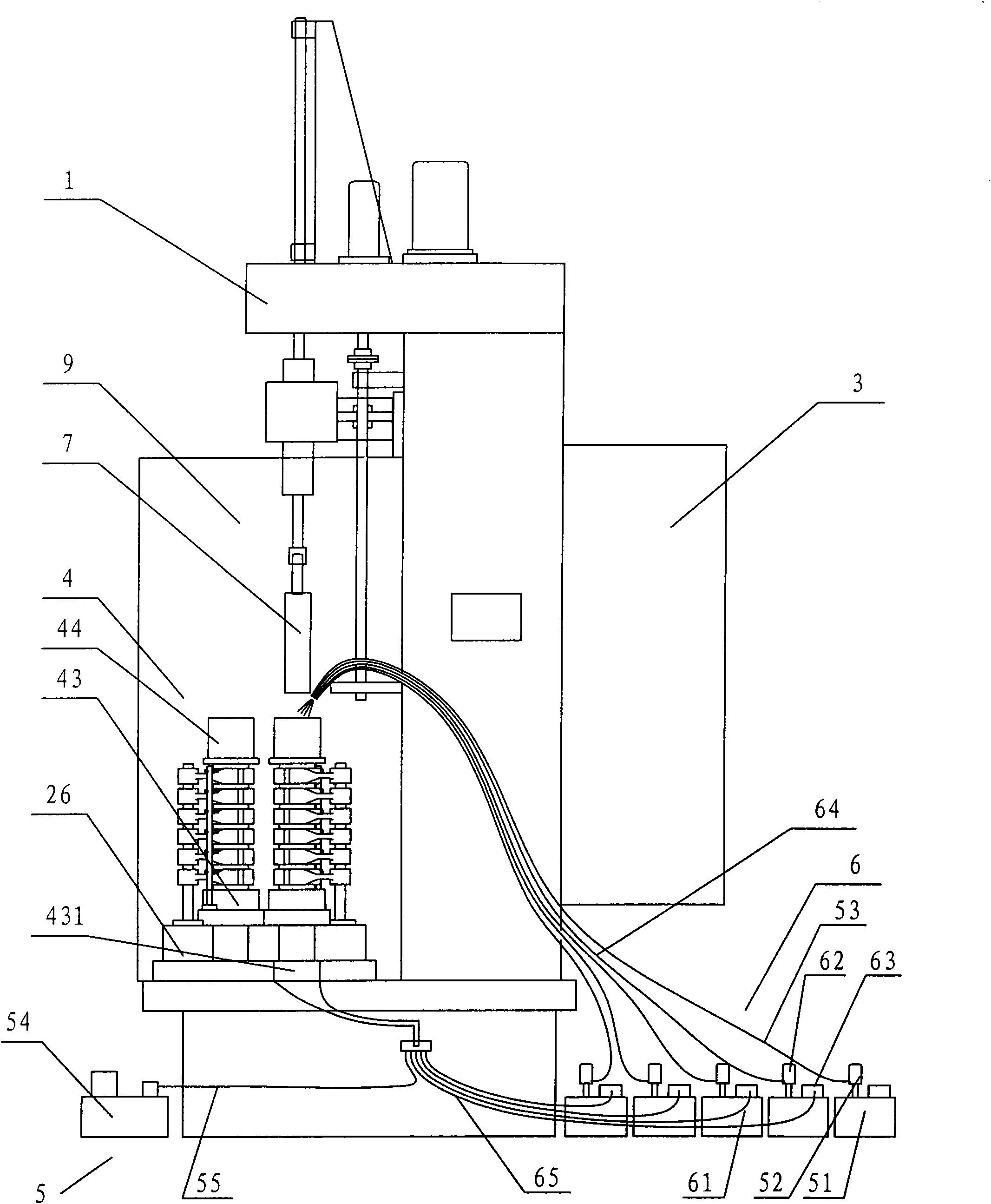 Connecting rod automation electro-brush plating machine tool