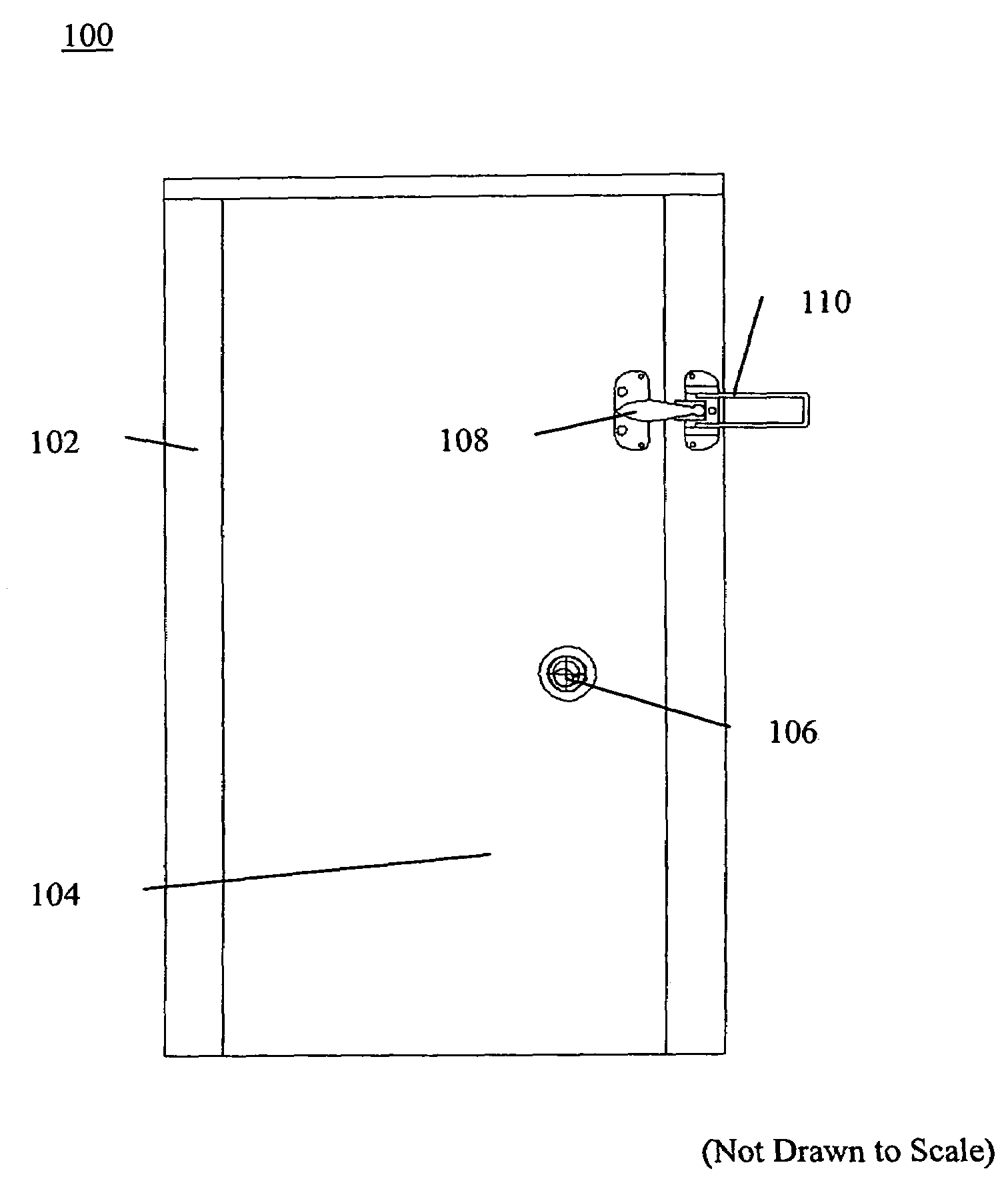 Articles, systems, and methods for suppressing noise and/or vibrations in hotel/motel doors