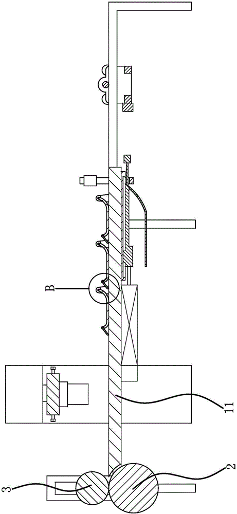 Feeding mechanism of punching machine