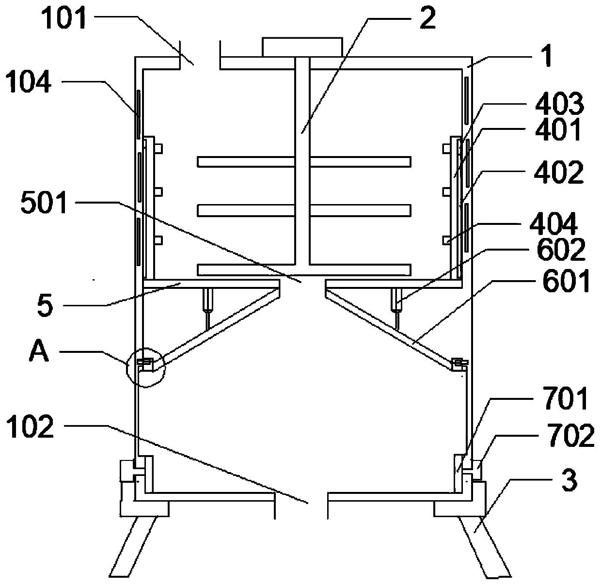 Winter cold rehydration production device