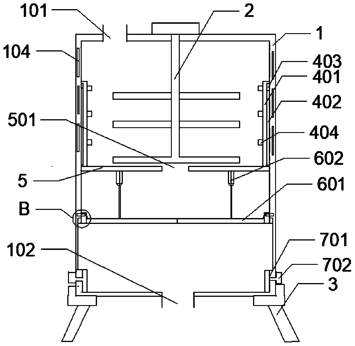 Winter cold rehydration production device