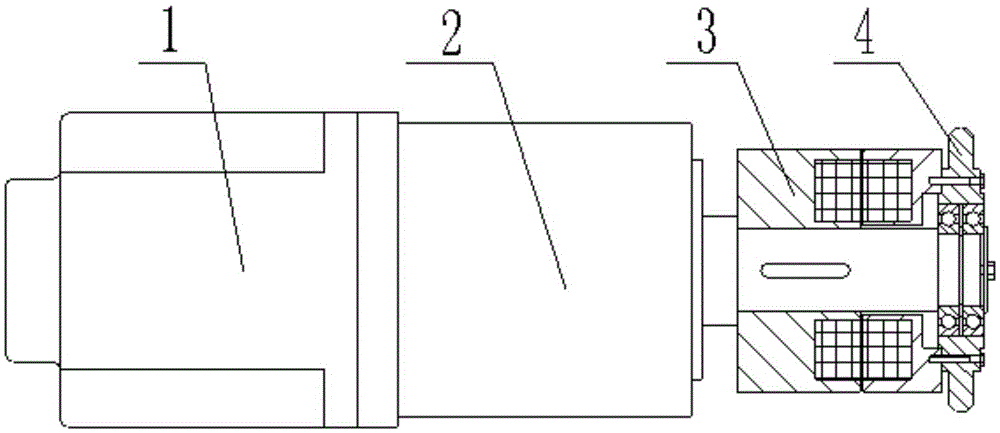 Power transmission system of reel sprinkling irrigation machine and working method thereof