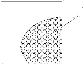 Electric precipitator airflow uniform distribution plate and rapping device thereof