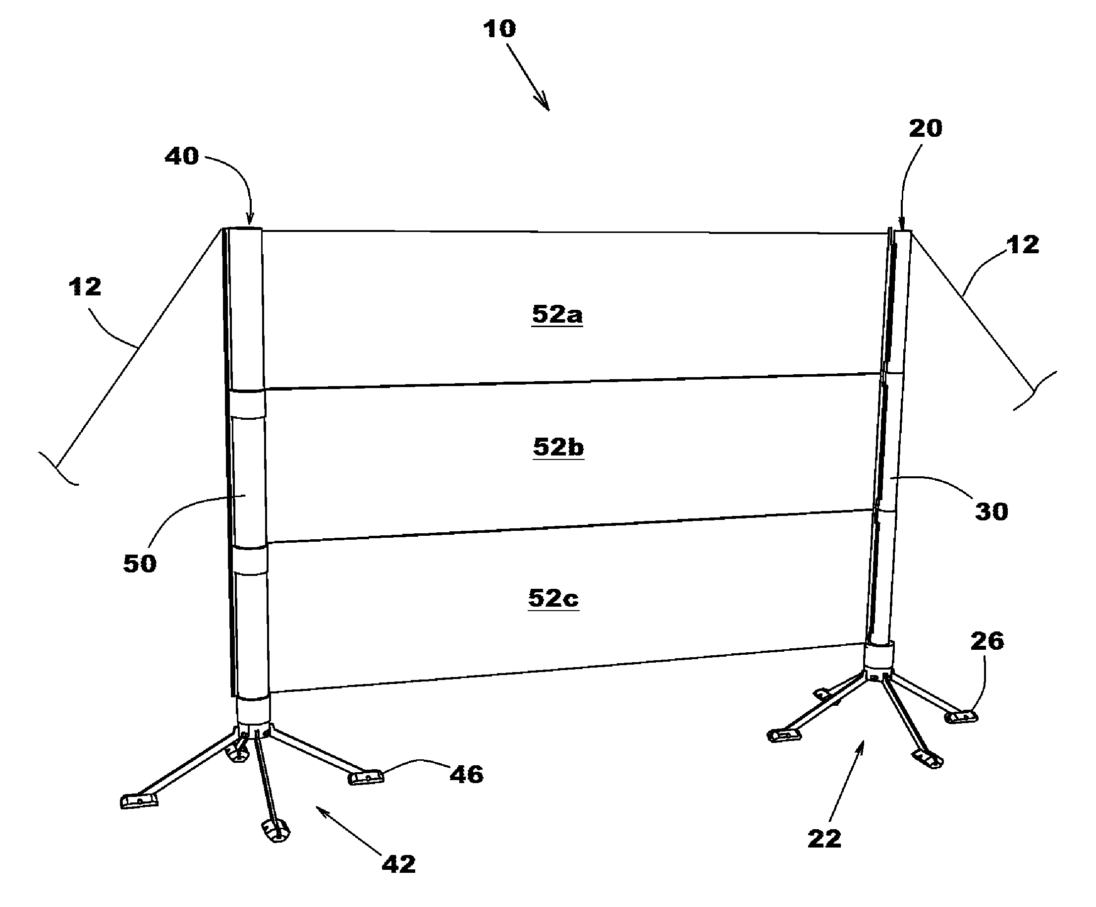 Portable scene isolator