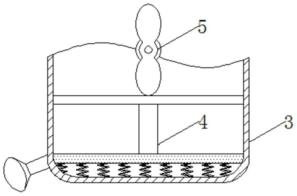 Building board polishing device capable of quantitatively polishing and automatic spraying water