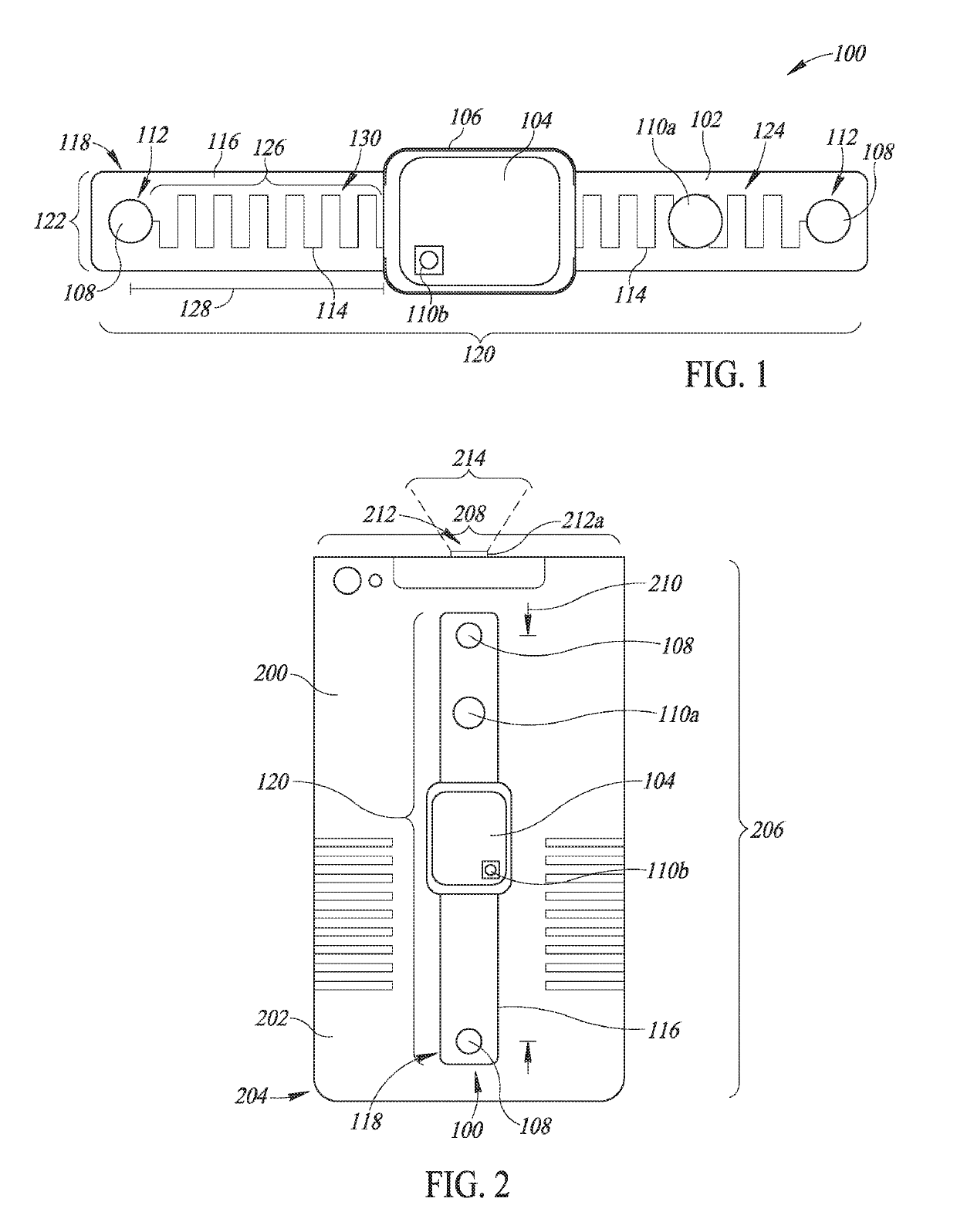 Systems and methods for providing displays via a smart hand-strap accessory