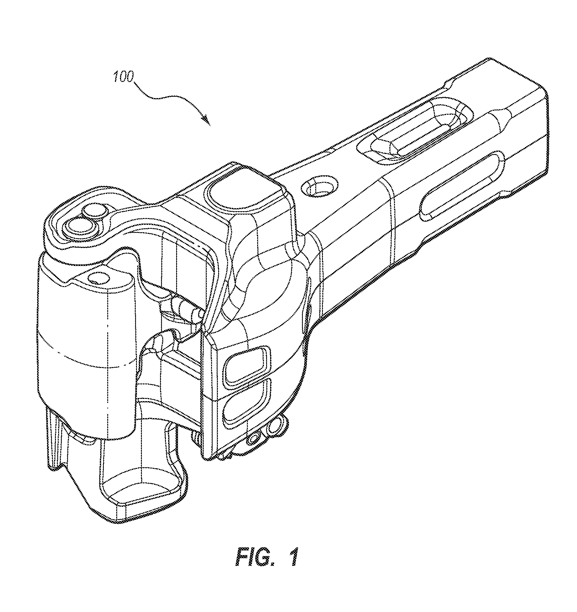 Use of no-bake mold process to manufacture railroad couplers