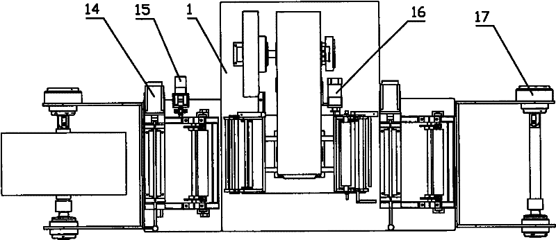 High-speed automatic hot foil printing machine for thermal-shrinkage film