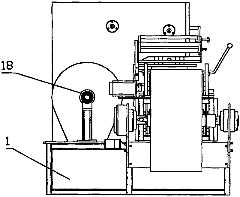 High-speed automatic hot foil printing machine for thermal-shrinkage film