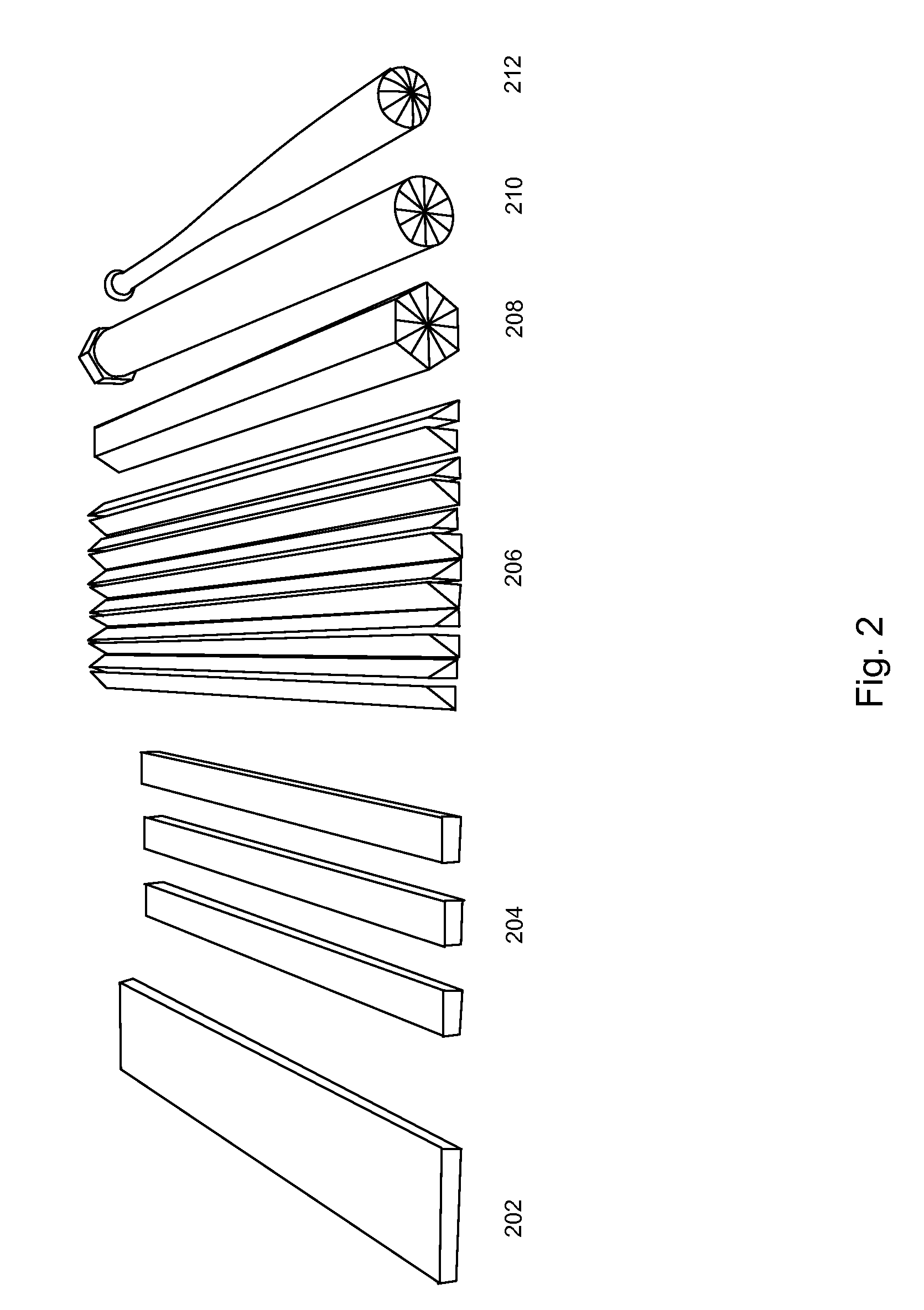 Radial baseball bat