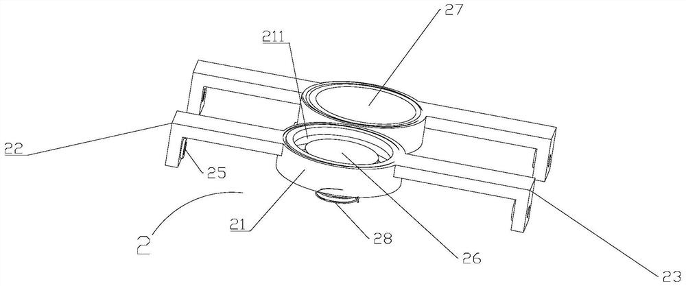 Vehicle loudspeaker bracket assembly