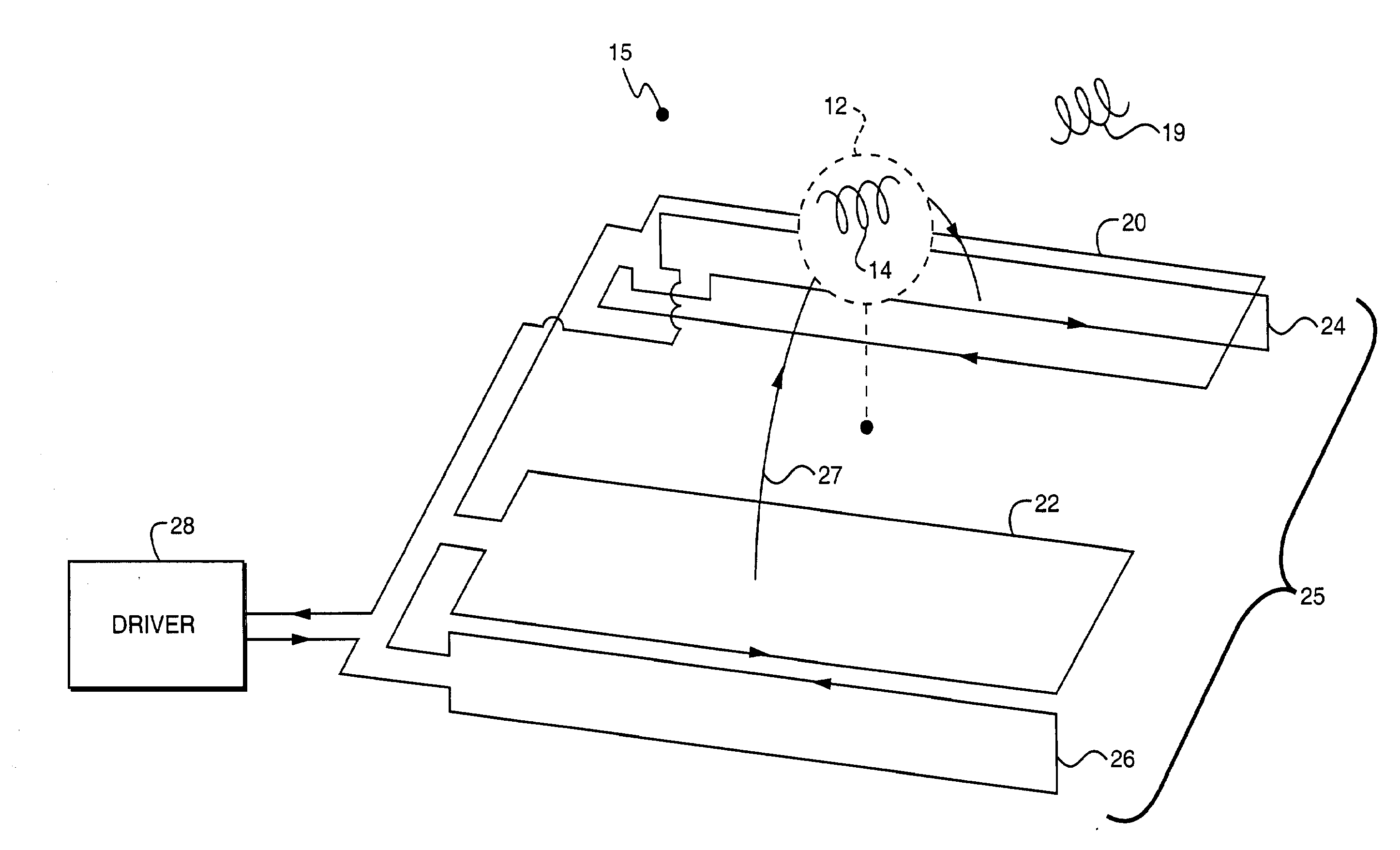 Method and System for Navigating a Catheter Probe in the Presence of Field-Influencing Objects