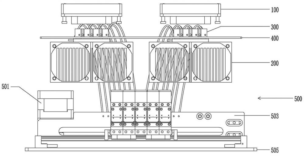 A kind of pcr instrument with multi-temperature control module asynchronous optional channel and detection method thereof