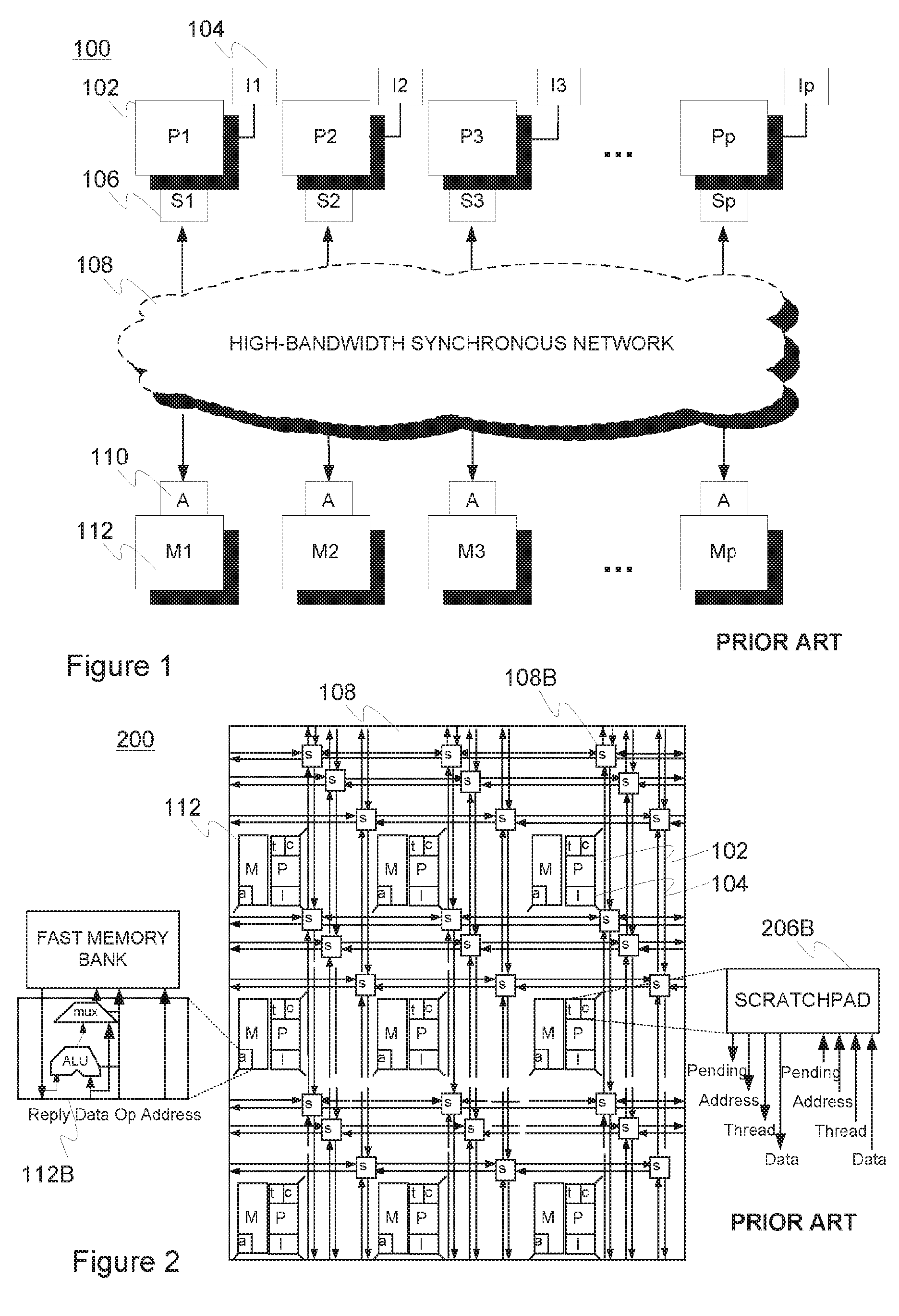 Floating-point supportive pipeline for emulated shared memory architectures