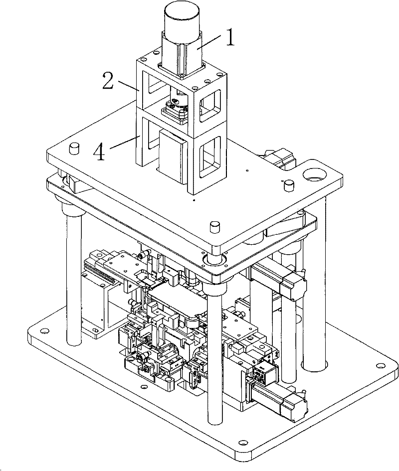 A servo pressing mechanism