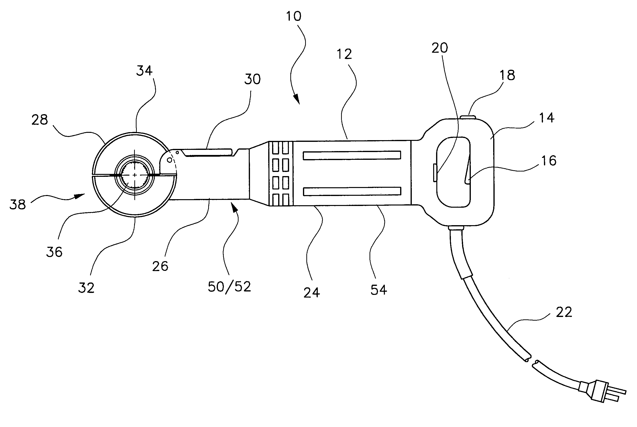 Powered adjustable pipe wrench