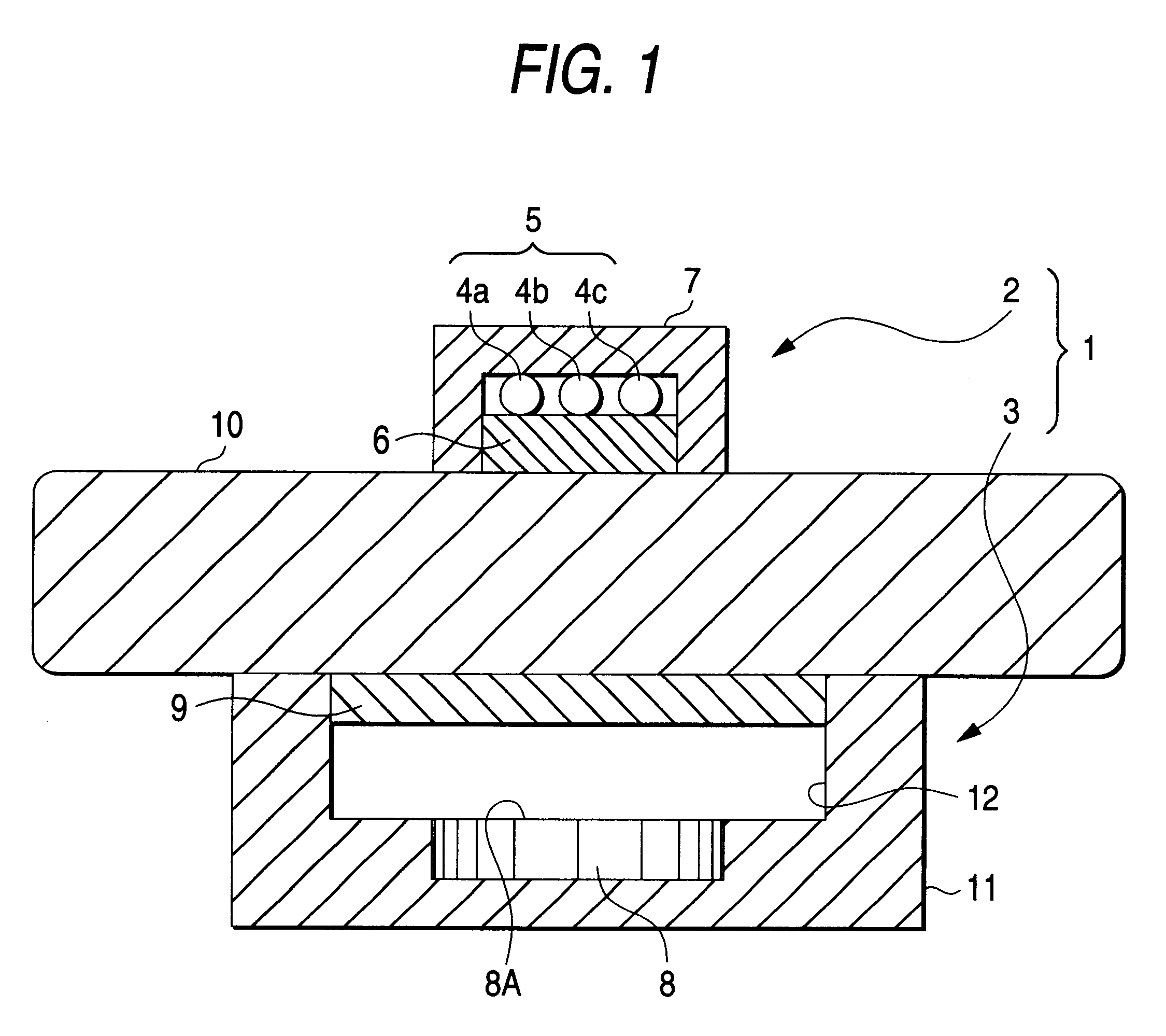 Probe and apparatus for determining concentration of light-absorbing materials in living tissue