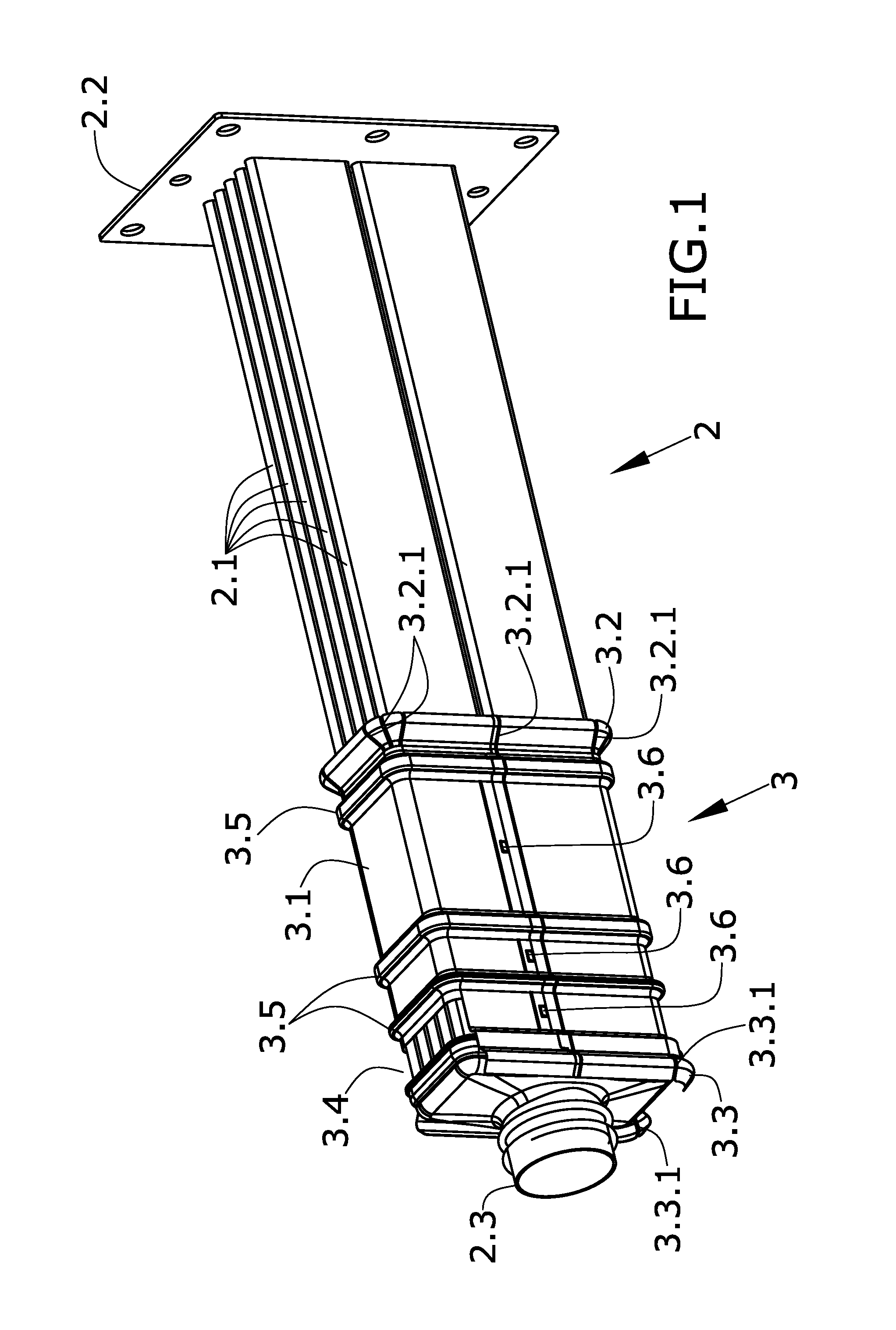 Flow deflector