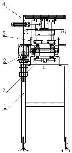 Pin shaft mistake proofing device used on automatic production line