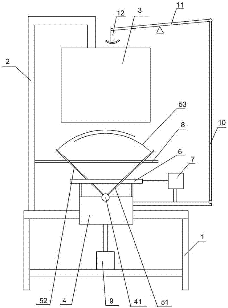 Demoulding equipment for Hechuan sliced meat