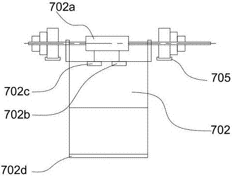 Energy-saving drying device for aquatic products