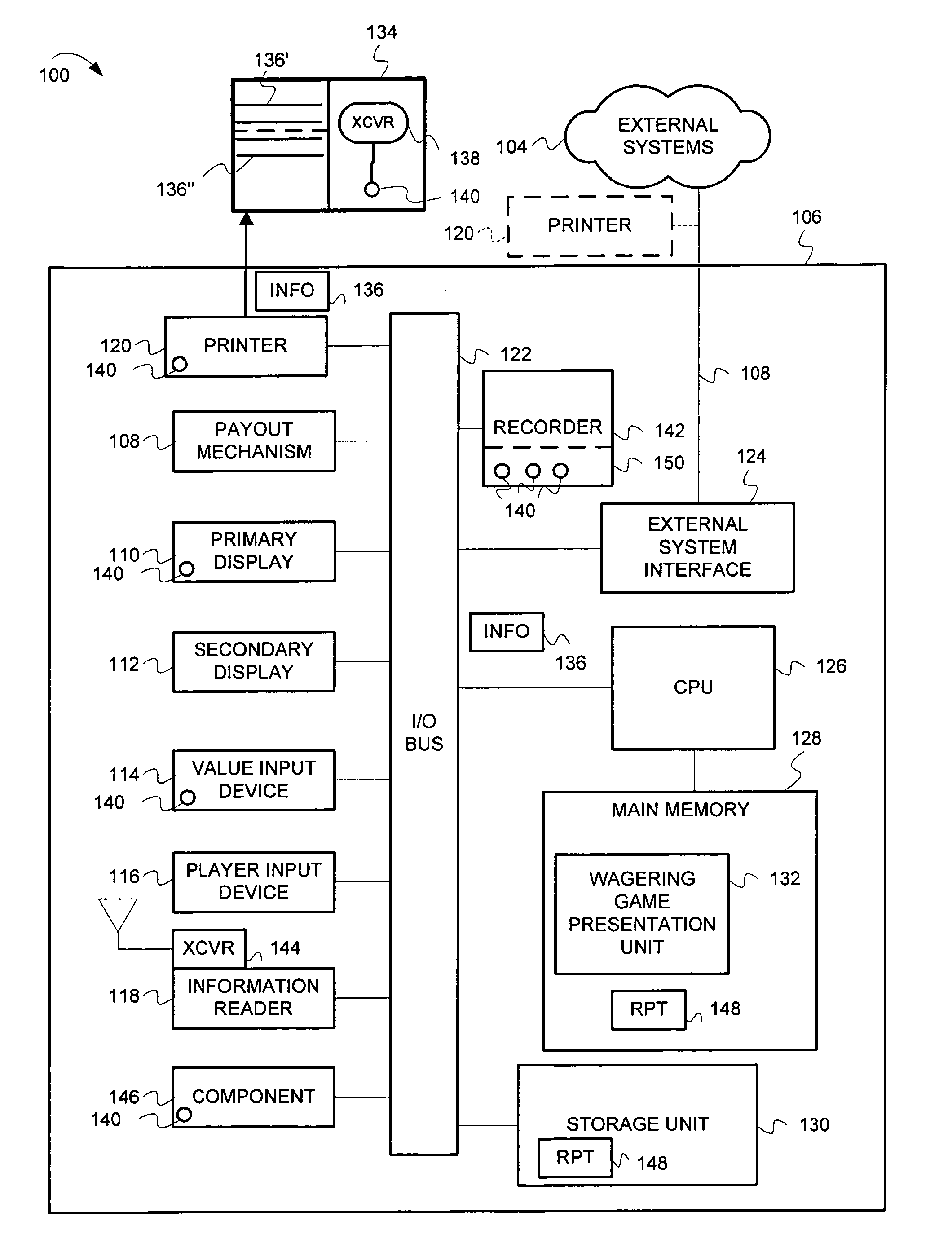 Wagering game machine information exchange