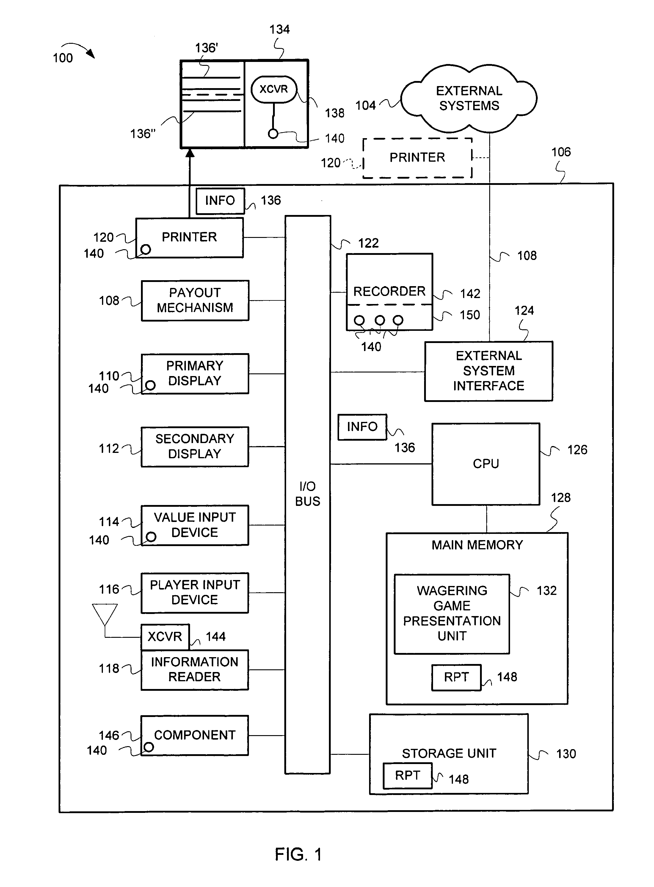 Wagering game machine information exchange