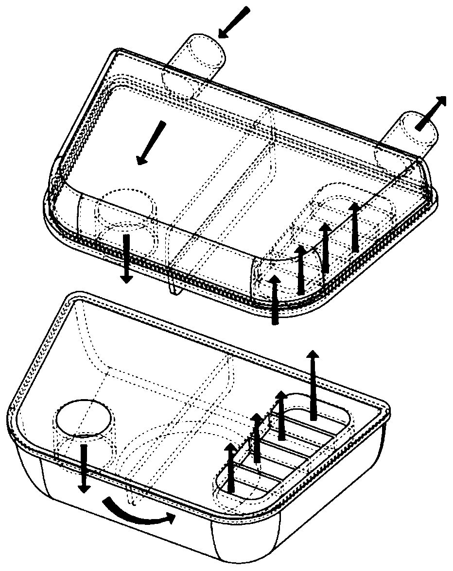 Humidifying tank