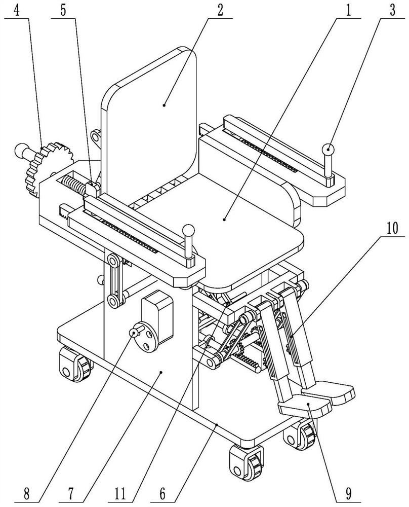 Rehabilitation auxiliary equipment for neurology department