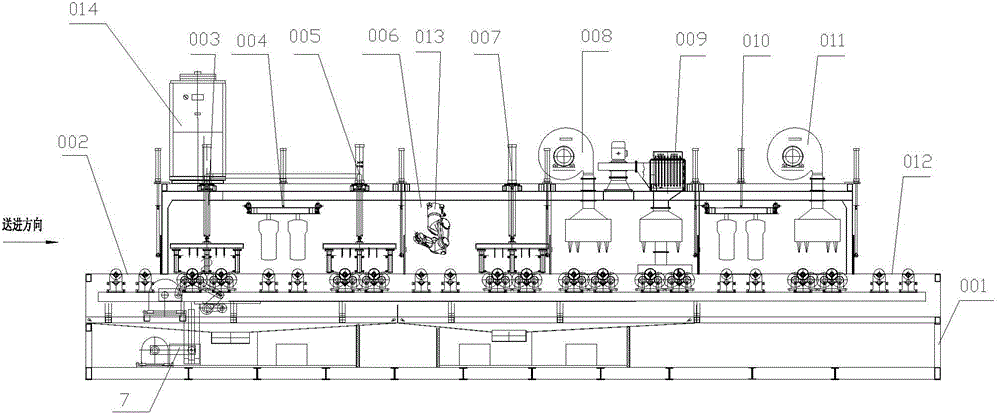 Crankshaft cleaning machine