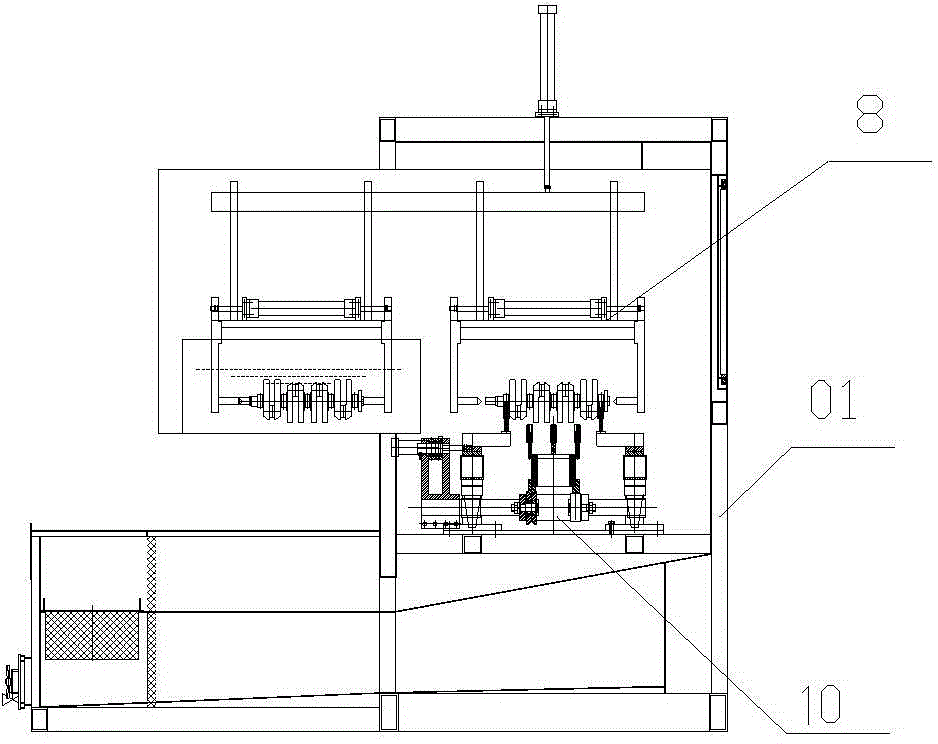 Crankshaft cleaning machine