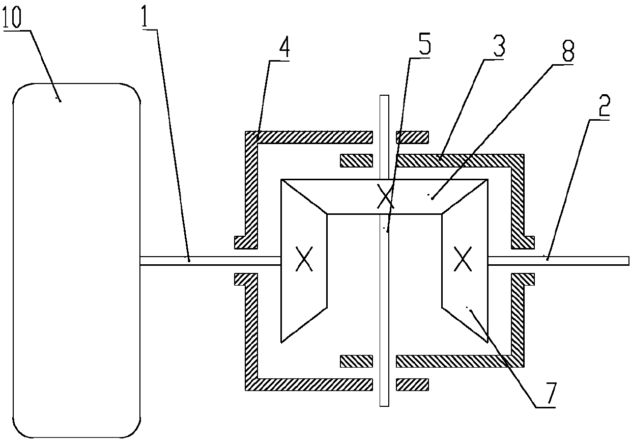 A variable-angle transmission device, vehicle chassis and control method thereof