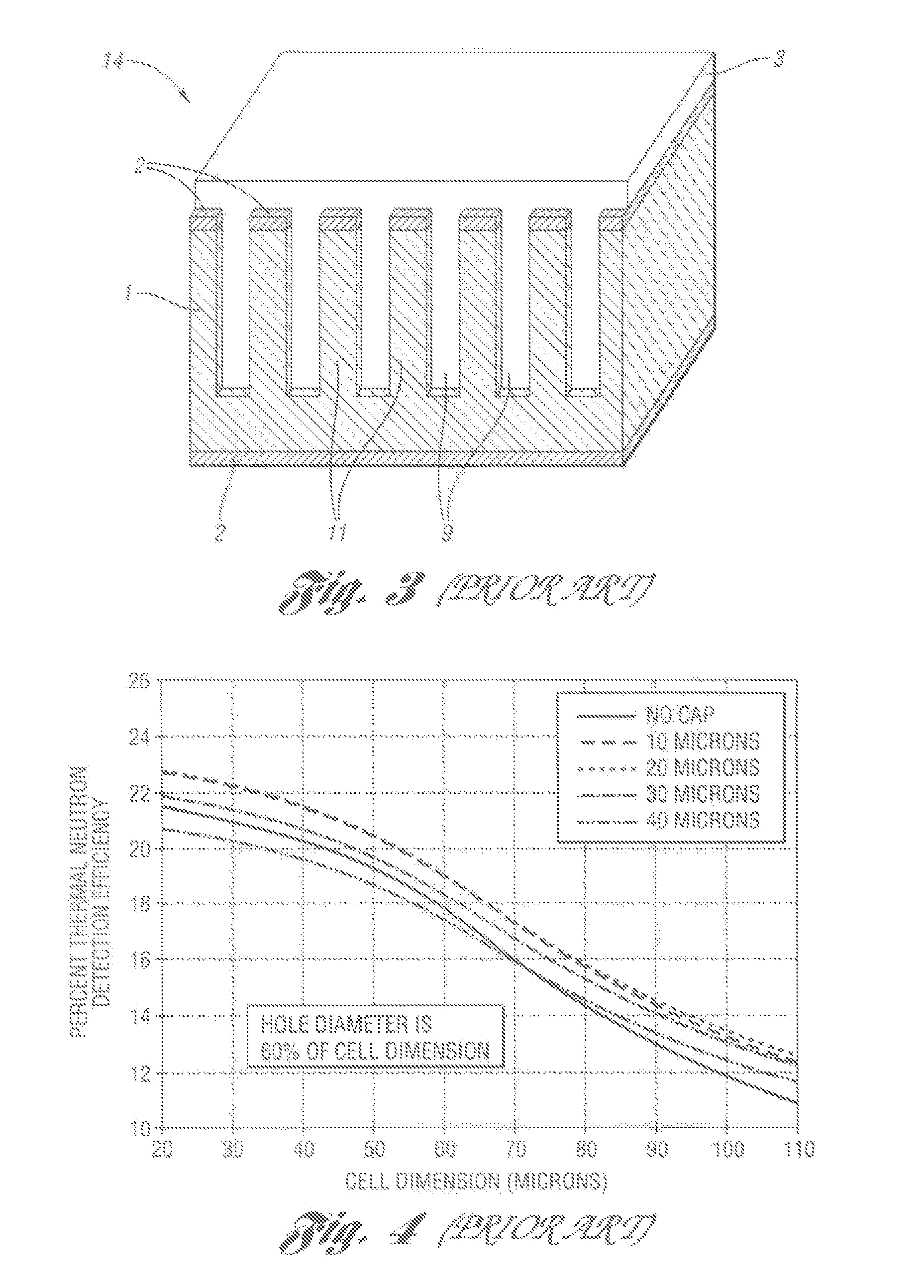 Non-streaming high-efficiency perforated semiconductor neutron detectors, methods of making same and measuring wand and detector modules utilzing same