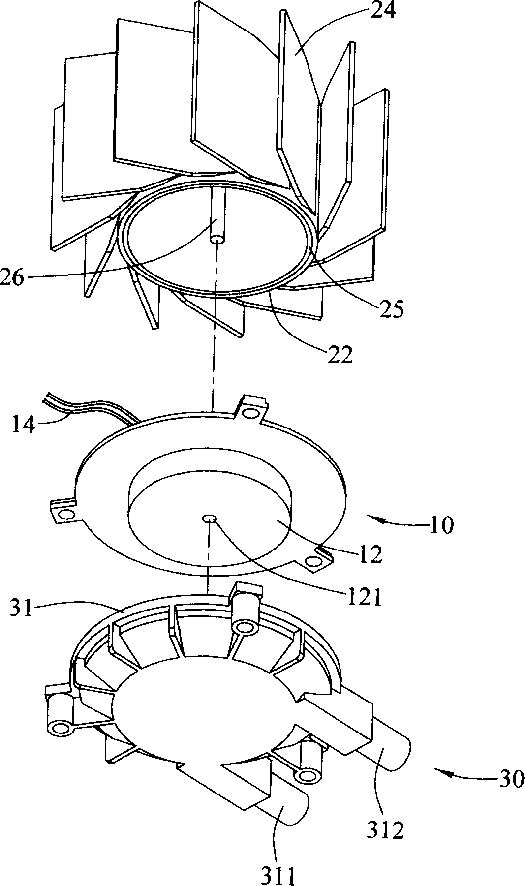 Liquid-cooling heat radiator