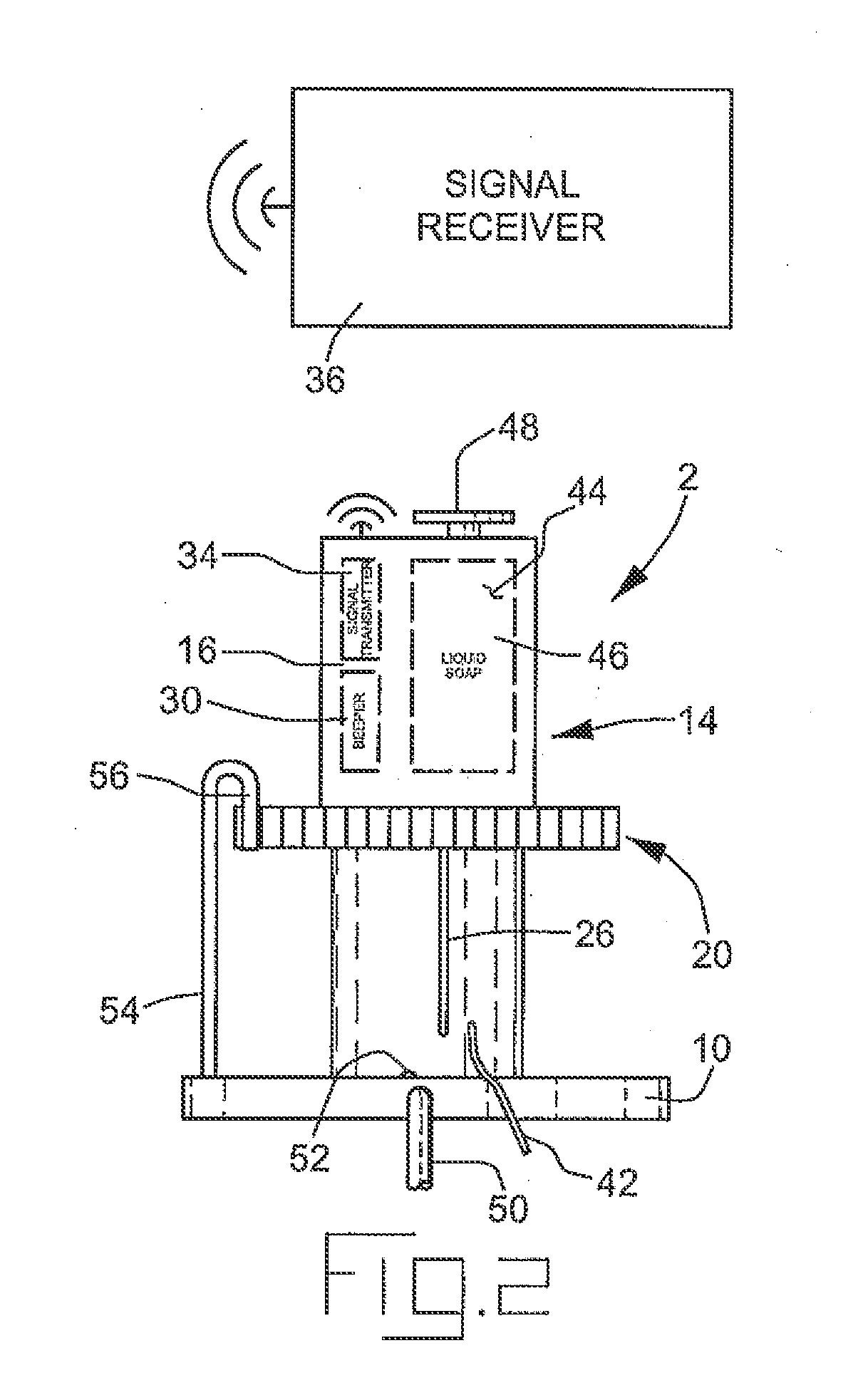 Adjustable sensor for sensing a level of liquid